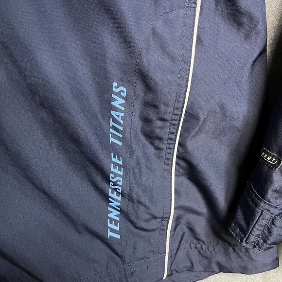 Reebok NFL Tennessee Titans Full Zip Windbreaker Jacket Size Xl NFL Equipment - Picture 3 of 9